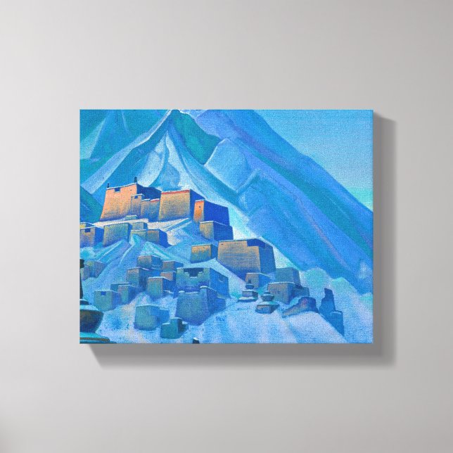 Tibet, Himalayas, 1933 by Nicholas Roerich Canvas Print (Front)
