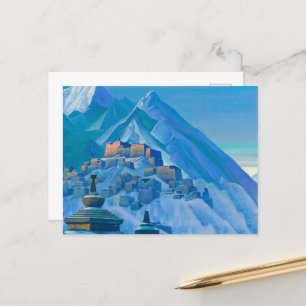 Tibet, Himalayas by Nicholas Roerich Holiday Postcard