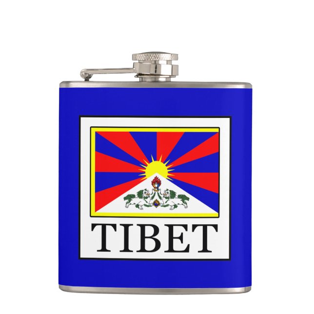 Tibet Hip Flask (Front)