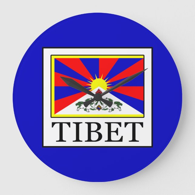 Tibet Large Clock (Front)