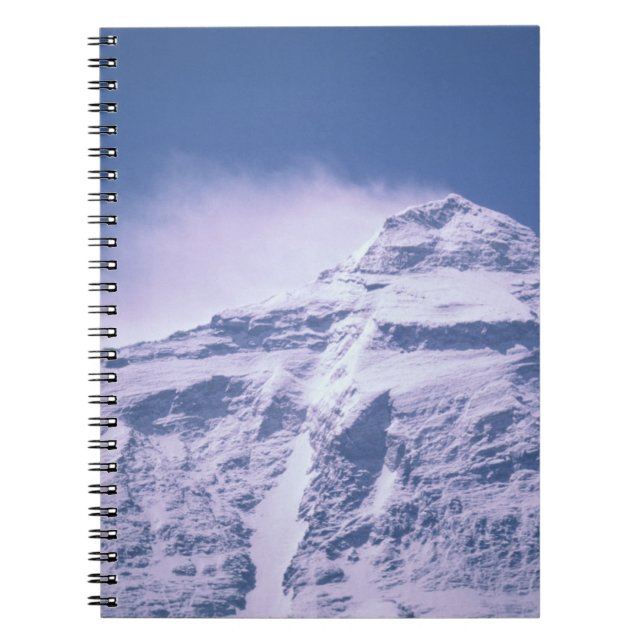 Tibet. Mt. Everest Spiral Notebook (Front)