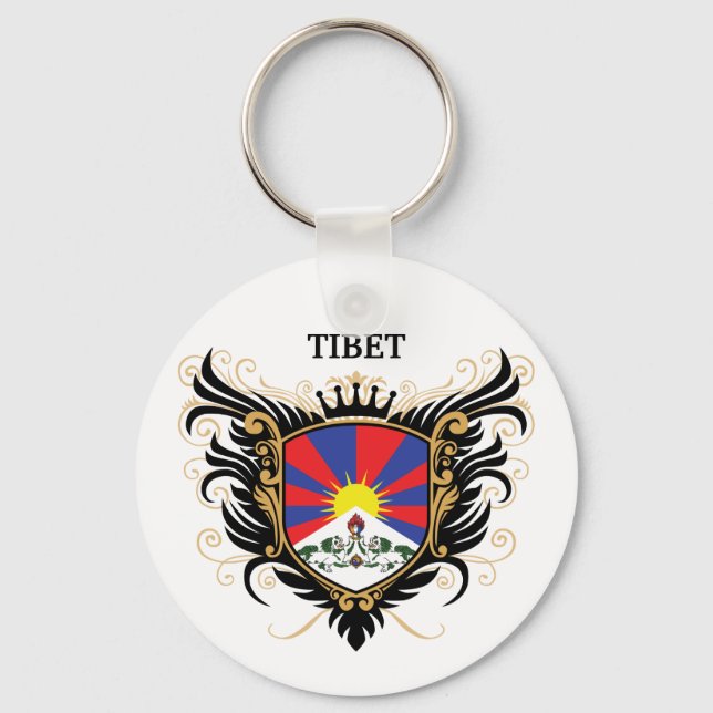 Tibet [personalize] key ring (Front)