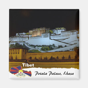 Tibet, Potala Palace, Lhasa / Himalayas Magnet