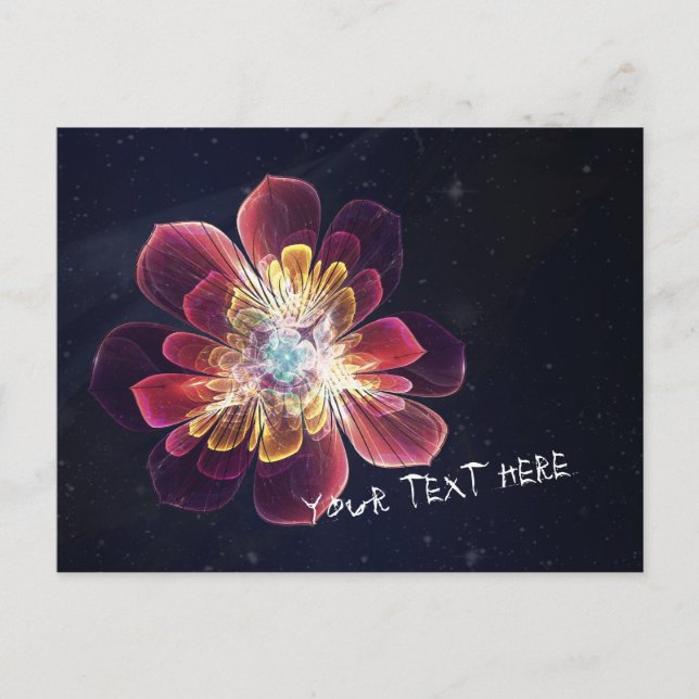 Tibet Sea Flower | Custom Postcard (Front)