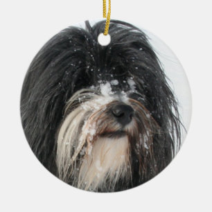 Tibet_Terrier.png Ceramic Tree Decoration