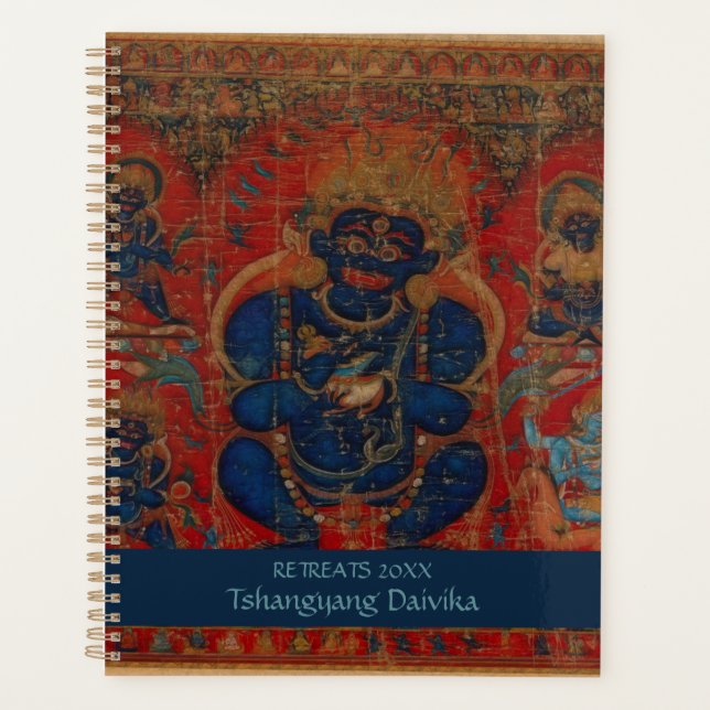 Tibetan Buddhism Mahakala Planner (Front)