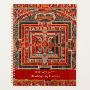 Tibetan Buddhism Mandala of the Forms of Manjushri Planner