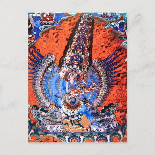 Tibetan Buddhist Art (Chemckok Heruka) Postcard (Front)