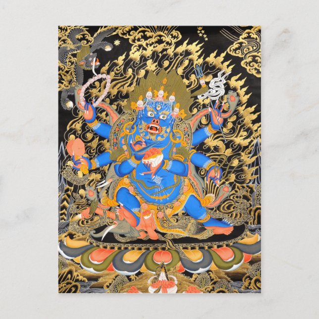 Tibetan Buddhist Art Postcard (Front)