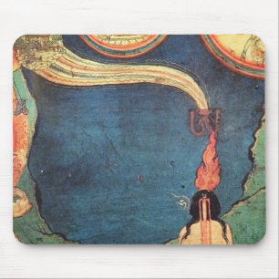 Tibetan Buddhist Depiction Of Tummo Mouse Pad