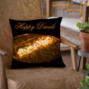 Tibetan Butter Lamp Cushion