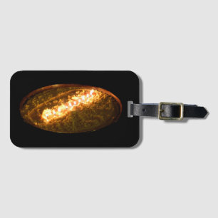 Tibetan Butter Lamp Luggage Tag