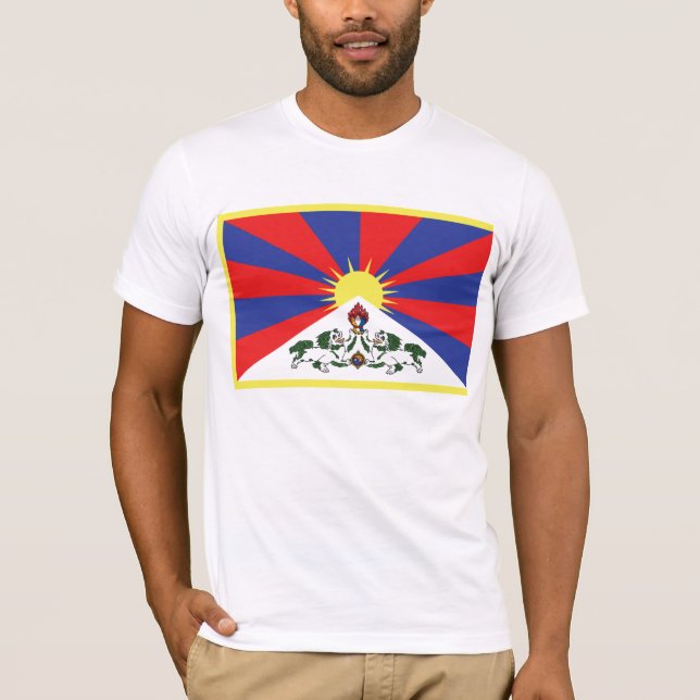 Tibetan Flag T-Shirt (Front)