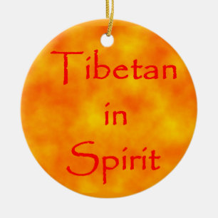 Tibetan in Spirit-circle ornament