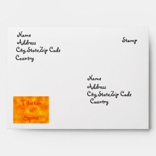 Tibetan in Spirit-envelope Envelope