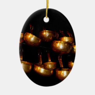 Tibetan Ladle Ceramic Tree Decoration