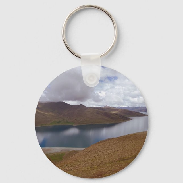 Tibetan Lake Key Ring (Front)