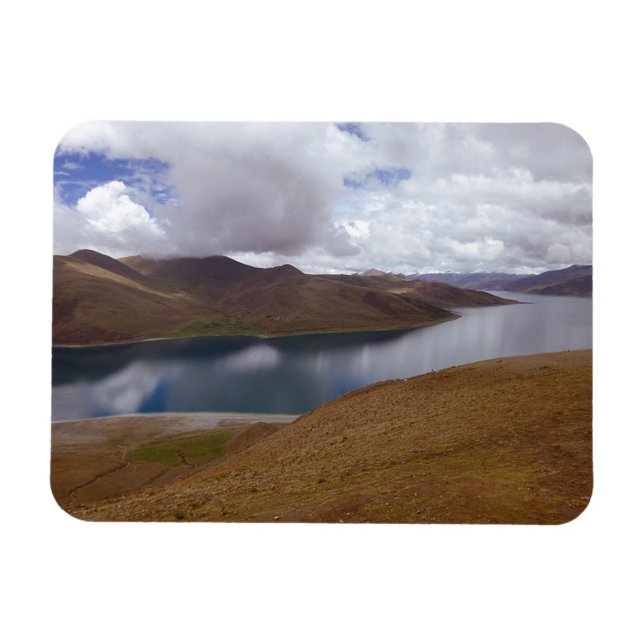 Tibetan Lake Magnet (Horizontal)