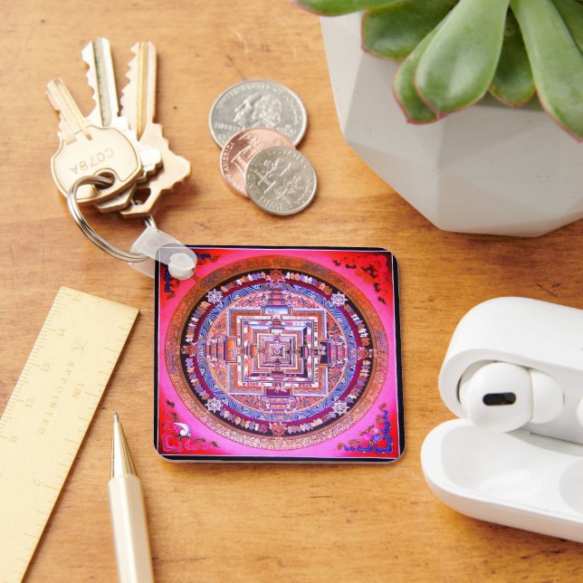 Tibetan Mandala / Keychain / Sera Monastery (Desk)