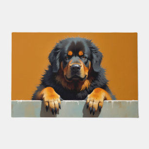 Tibetan Mastiff Doormat Art