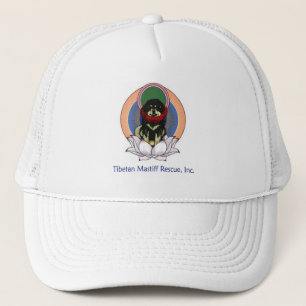 Tibetan Mastiff Logo Baseball Cap. Trucker Hat