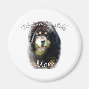 Tibetan Mastiff Mum 2 Magnet