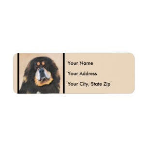 Tibetan Mastiff Painting - Cute Original Dog Art