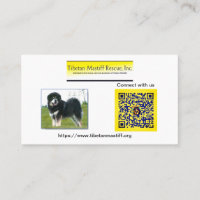 Tibetan Mastiff Rescue, Inc. Information