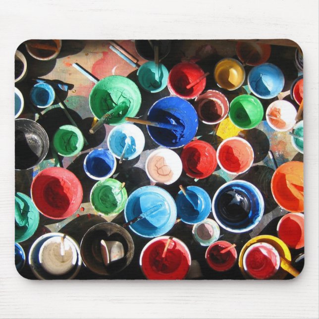 Tibetan Painting Equipment Mouse Pad (Front)