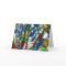 Tibetan prayer flags greeting card (blank inside)