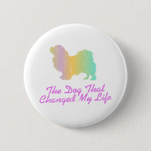 Tibetan Spaniel 6 Cm Round Badge