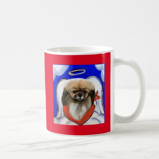 Tibetan Spaniel Coffee Mug (Right)