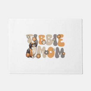 Tibetan Spaniel Groovy Tibbie Mum Doormat