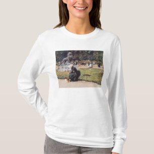 Tibetan Spaniel in the Park T-Shirt