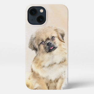 Tibetan Spaniel Painting - Cute Original Dog Art iPhone 13 Case