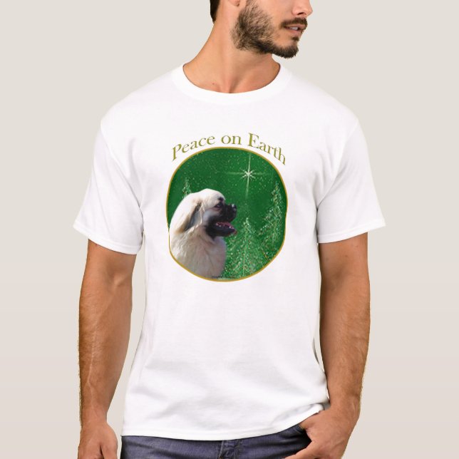 Tibetan Spaniel Peace T-Shirt (Front)