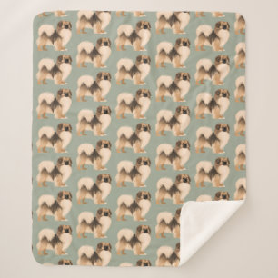 Tibetan Spaniel Sherpa Blanket