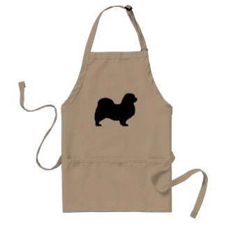 Tibetan Spaniel Silhouette Standard Apron