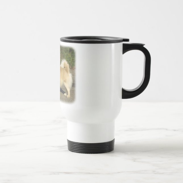 Tibetan Spaniel Travel Mug (Right)