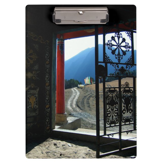 Tibetan Temple Clipboard (Front)