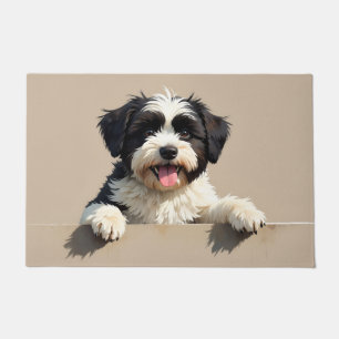 Tibetan Terrier Doormat Art