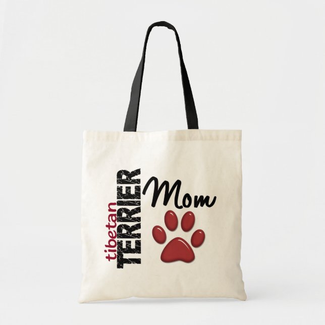 Tibetan Terrier Mum 2 Tote Bag (Front)