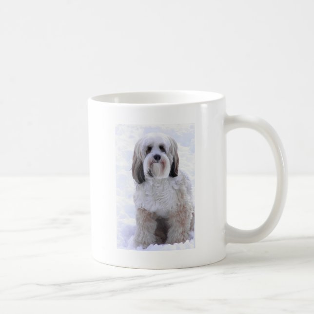 Tibetan Terrier Sable and White Coffee Mug (Right)