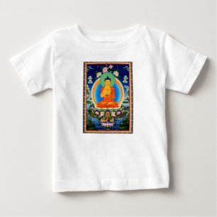 Tibetan Thangka Prabhutaratna Buddha Baby T-Shirt