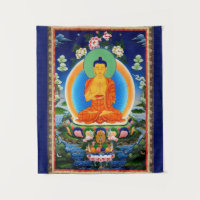 Tibetan Thangka Prabhutaratna Buddha