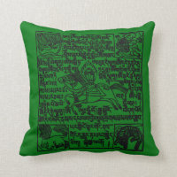 Tibetan Windhorse Prayer Flag in green