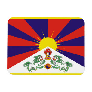 Tibetese Flag Magnet