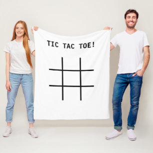 Tic Tac Toe Game Blanket