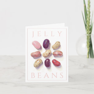 TIC TAC TOE JELLY BEANS Note Card