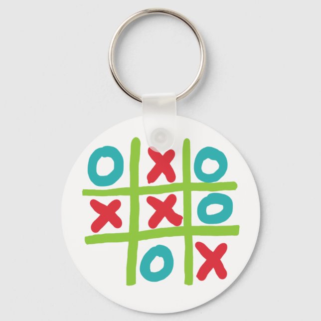 Tic-tac-toe Key Ring (Front)
